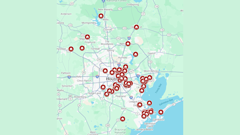 150 Buildable Scatter Site lots in Houston