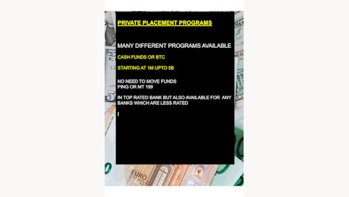 Offers For Private Placement Programs