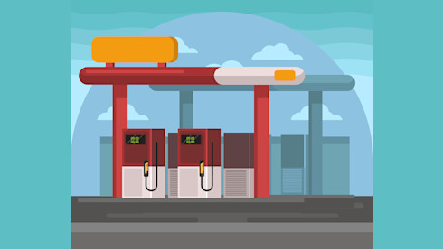 Shutdown Gas Station with Property in Jackson, MS