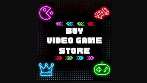 Video Games Ecommerce Website Business