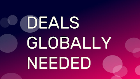 We Are Looking For Deals Globally