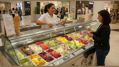 Profitable - Absentee Owner - Gelato Kiosk