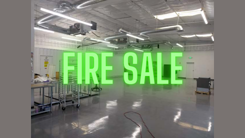 FIRE SALE: $1.2M Extraction Facility, Only $199K