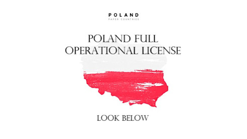 Polish BPI License For Sale + Full Operational Pac