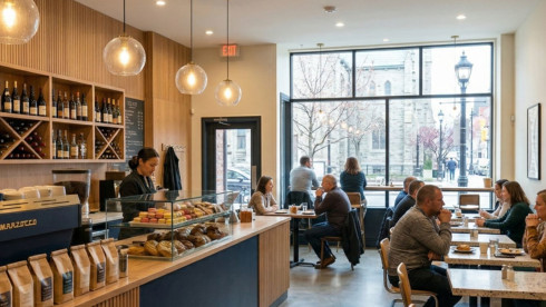 Turnkey Dual-Purpose Café & Licensed Wine Bar in the GTA