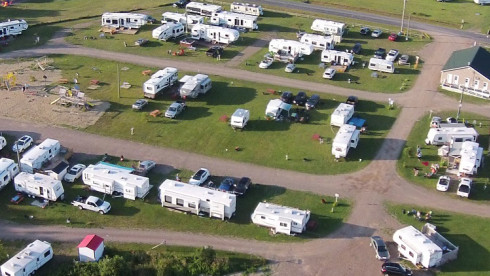 Dune Campground, Val Comeau, New Brunswick
