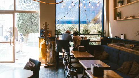 Beautiful Downtown Brooklyn Cafe