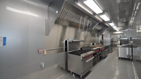 40ft Custom Commercial Kitchen Container – Turnkey