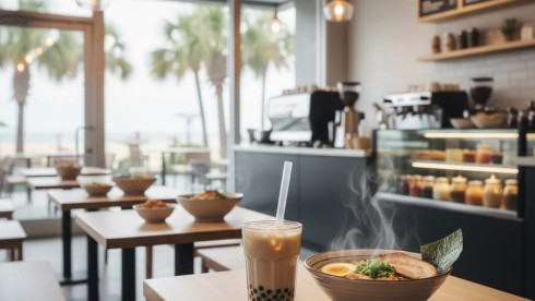 Turnkey Boba & Ramen Café Near Beach – Oakland Par