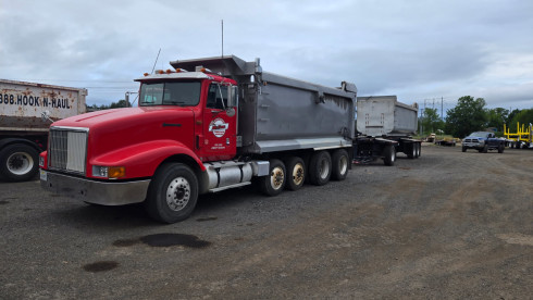 1996 International Transfer dump truck