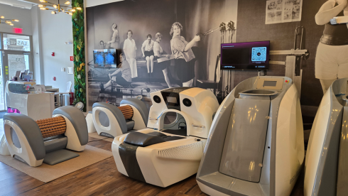 High-Tech Fitness/Wellness Studio-Custom Buildout