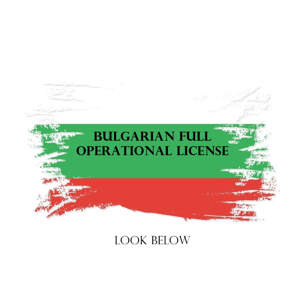 For Sale: Bulgarian Pi + Full Operational Pack