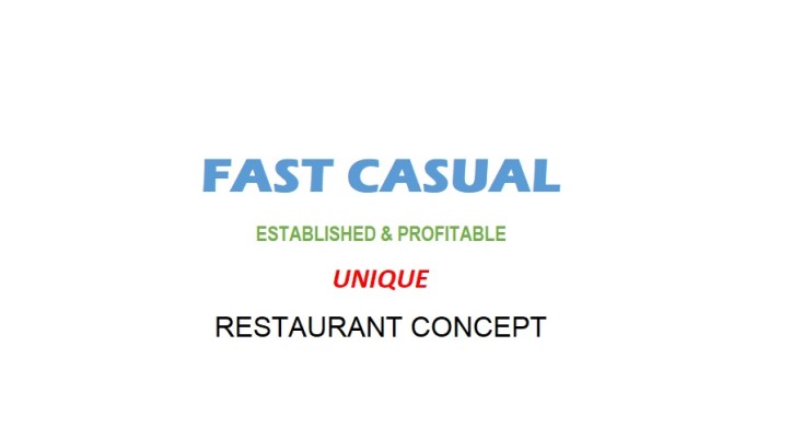 Established Profitable Fast-Casual Restaurant