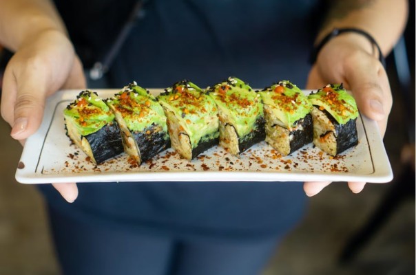 Plant based Vegan Sushi, Ramen, Cocktails & More
