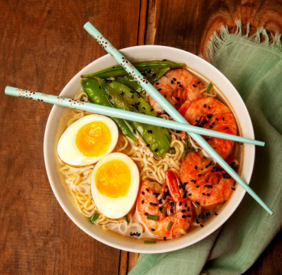 Popular Asian Fusion Ramen with Vegan Options