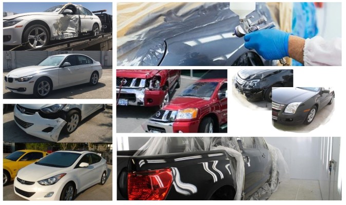 Auto Body Repair Shop w/Optional Property