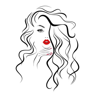 Vogue Featured Hair Styling Concept For Sale