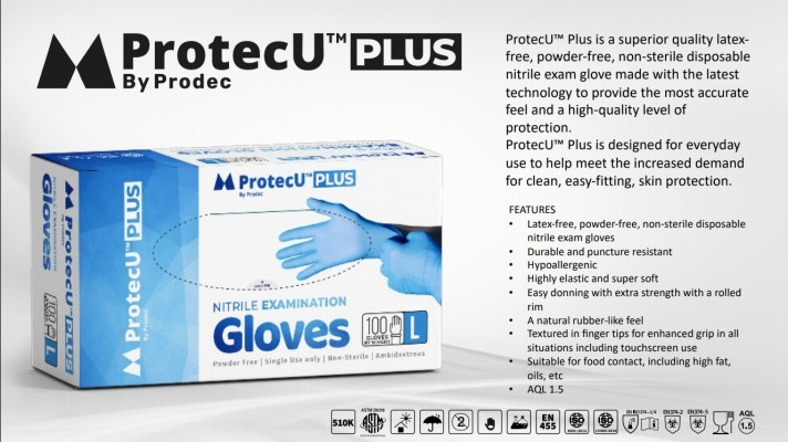 PPE - Medical Grade FDA 510K Nitrile Gloves