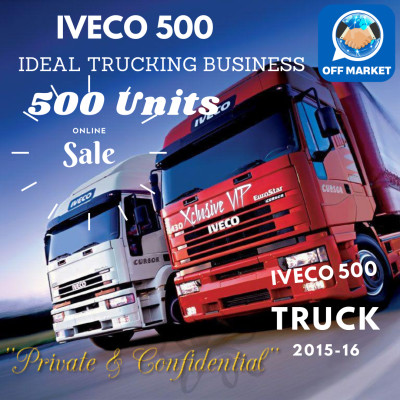 Trucks - Iveco-500, 500 Units 2015/16 for Sale