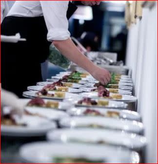 Successful catering and food preparation company