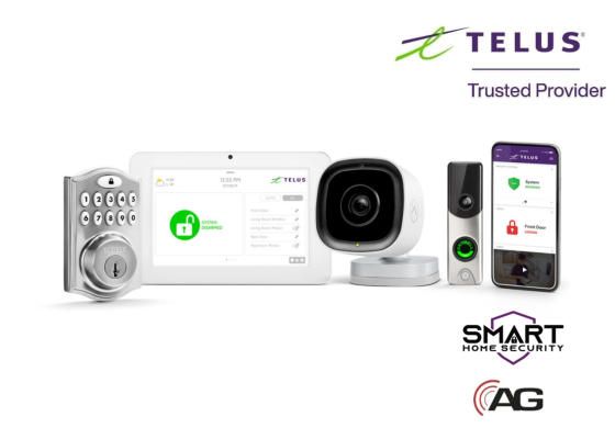 Smart Home Security a Trusted Telus Partner $50,000