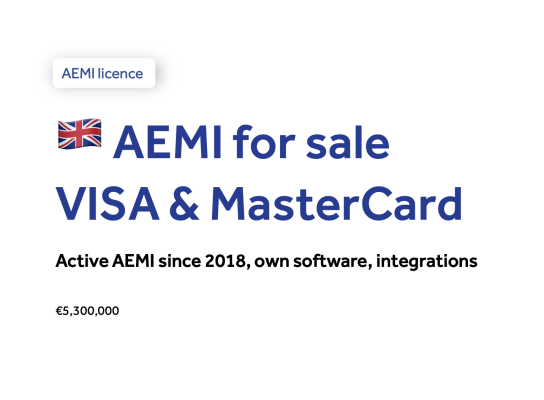AEMI in UK for Sale with VISA and MasterCard