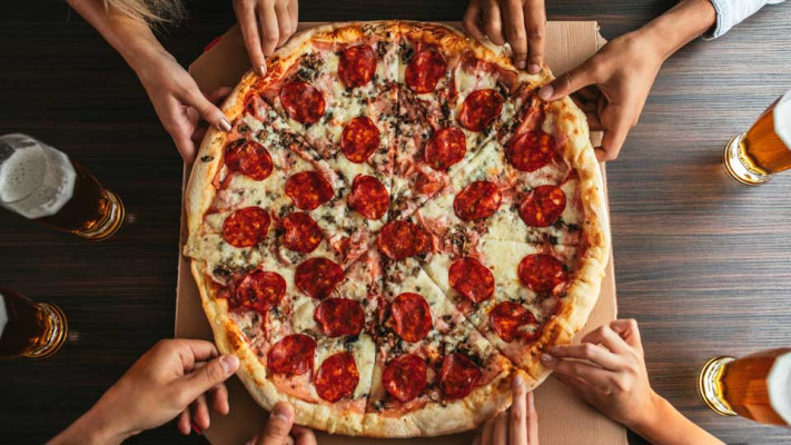 Newly Remodeled Pizza Shop