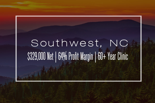 $329,000 Net Clinic Near Asheville, NC