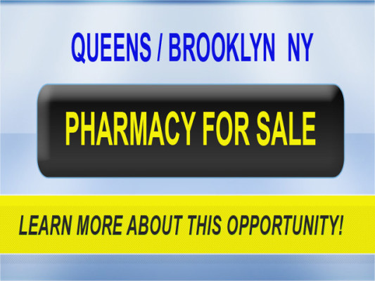 Queens / Brooklyn NY Pharmacy for Sale