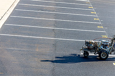 Construction Striping Business-Parking Lot/Roadway