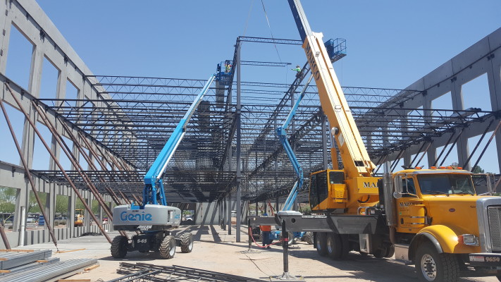 Steadily Growing Structural Steel Erector