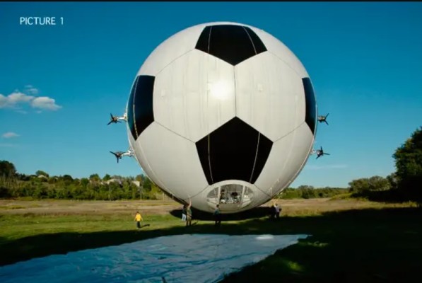 World's Largest Soccer Ball