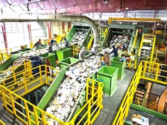 Recycling and Trash Pickup and Processing Facility