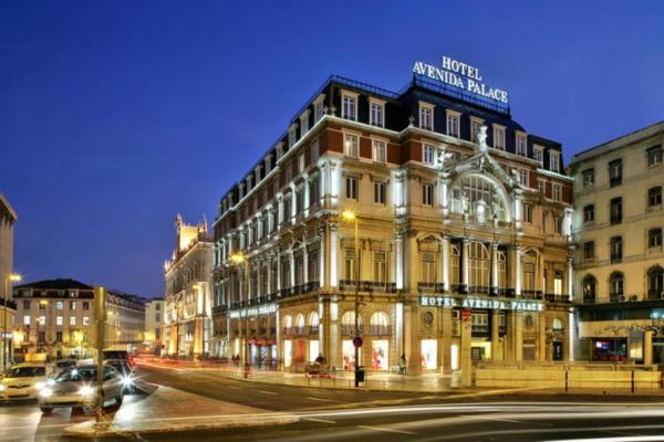 The Avenida Palace Hotel in Lisbon
