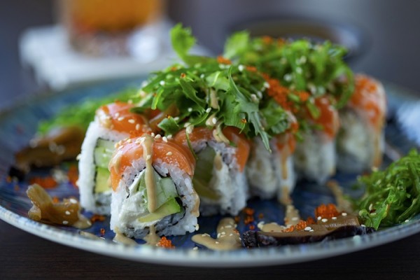 Sushi Style Restaurant Located In High Traffic Loc