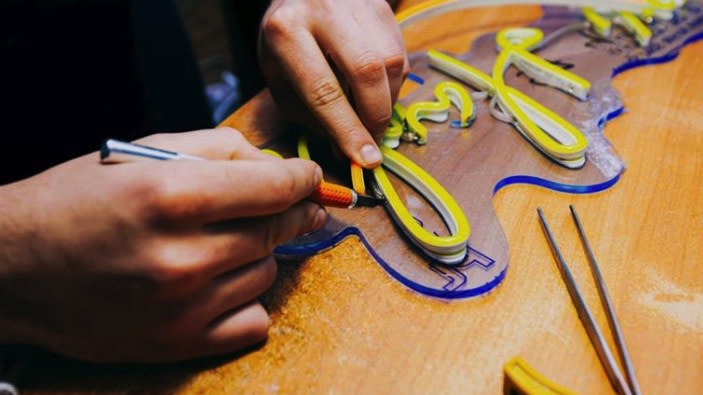 High Tech Signage Production Business