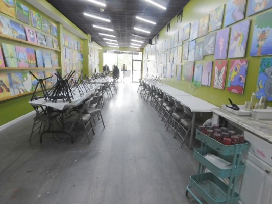 Sip and Paint Art Classes