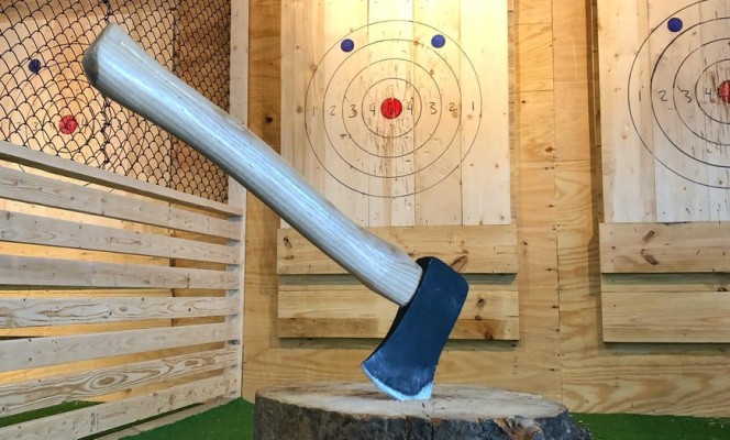 Greater Boston's Best Knife & Axe Throwing Venue