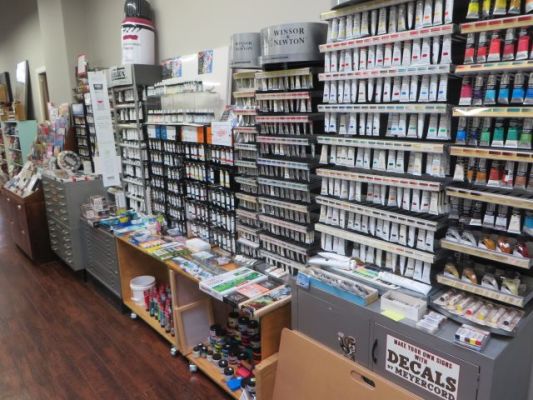 Art Supplies, Custom Framing, Art Gallery