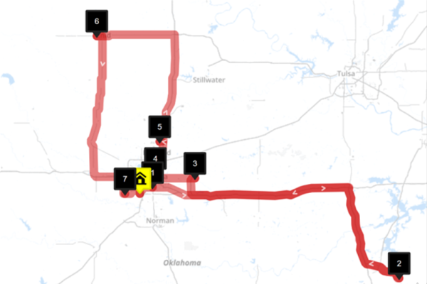 6 Gas Stations Business-only in the Oklahoma City