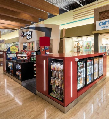 Convenience Healthy Snack Kiosks High Volume Mall