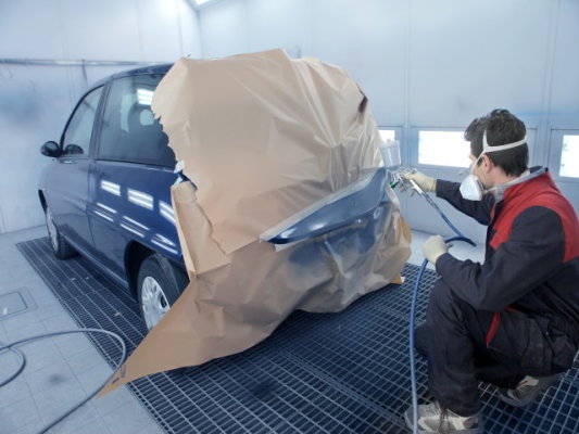 Auto Body Repair Facility In Excellent Location