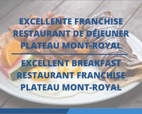 L'Oeufrier Franchise For Sale Plateau Mont-Royal