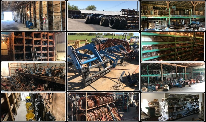 Tractor Parts Shop w/Inventory & Property