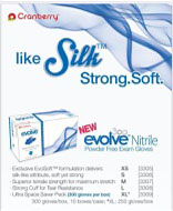 Cranberry Evolve 300 Nitrile Gloves for Sale