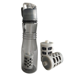Camping BPA-Free Plastic Filter Water Bottle