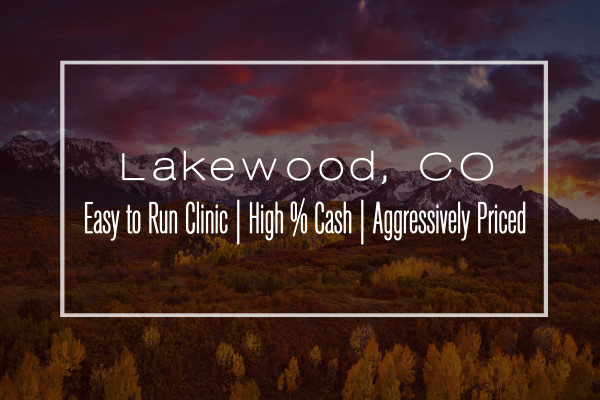 Stylish Clinic w/ Steady Cashflow in Lakewood, CO
