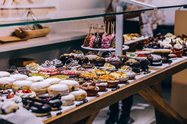 Busy Shopping Center Bakery