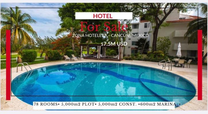 Opportunity to Own a Hotel in Cancun