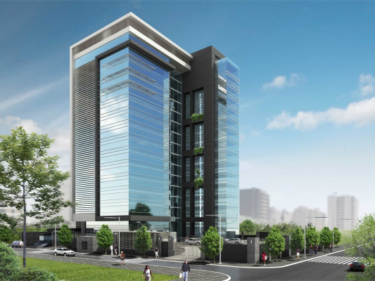 Commercial Building Consisting of 15 Floors